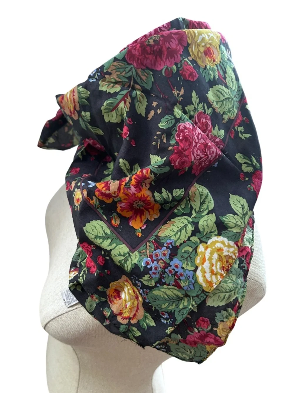 echo vintage silk cotton rich dark based floral print 31